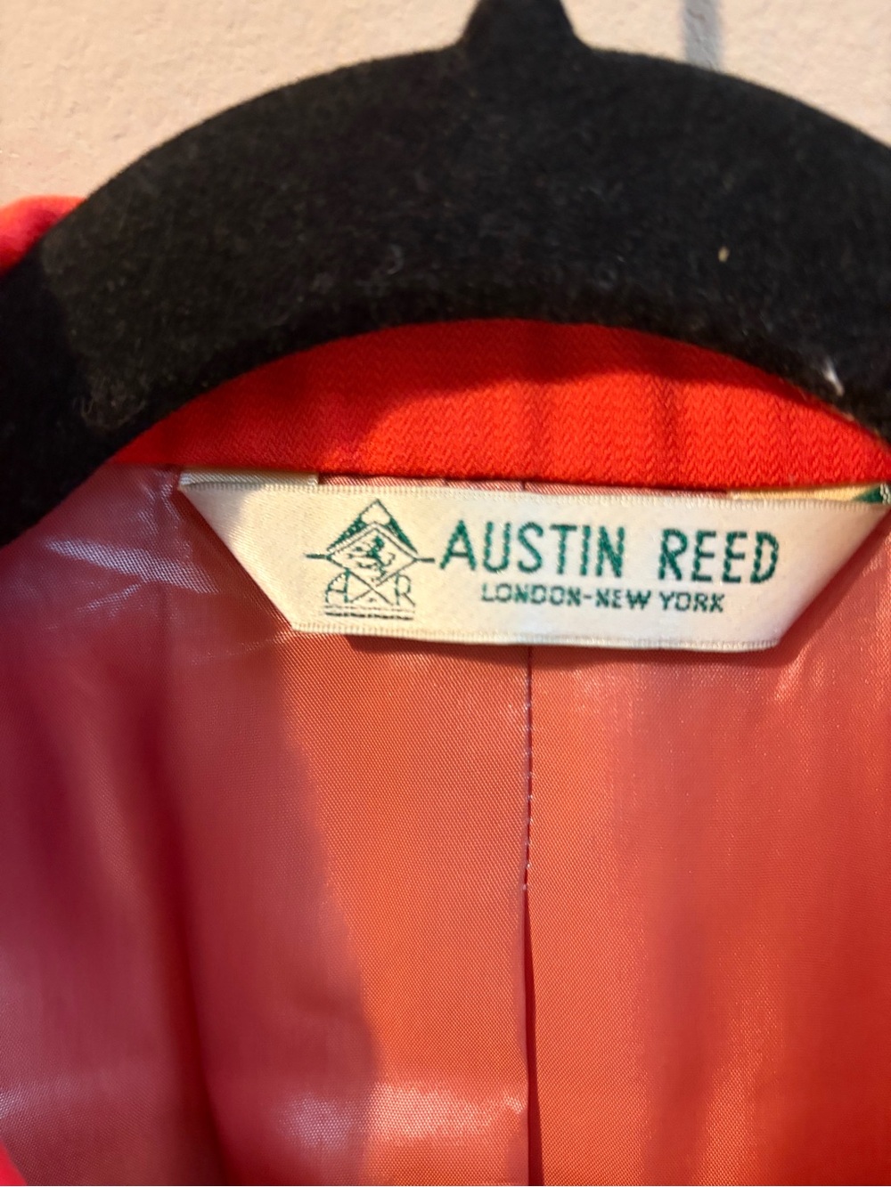 Austin Reed Coral-Orange Double-Breasted Blazer
#0091 - Picture 2 of 8